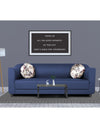 Adorn India Brisco 3 Seater Sofa (Blue)