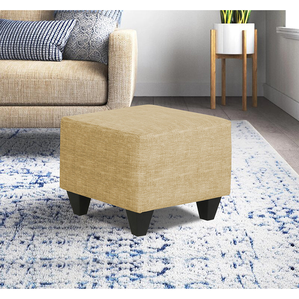 Decent 5 Puffy 1 Seater (Beige)