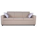 Adorn India Monteno 3 Seater Sofa (Beige) (3 Year Warranty)