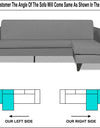Adorn India Aladra L Shape Decent 5 Seater Sofa Set (Right Hand Side) (Grey)