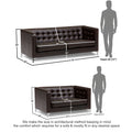 Adorn India Exclusive Cosmos Leatherette 3+2 Sofa Set (Brown)