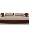 Adorn India Easy Fabric Deewan Cum Bed (Being and Beige)