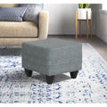Decent 5 Puffy 1 Seater (Grey)