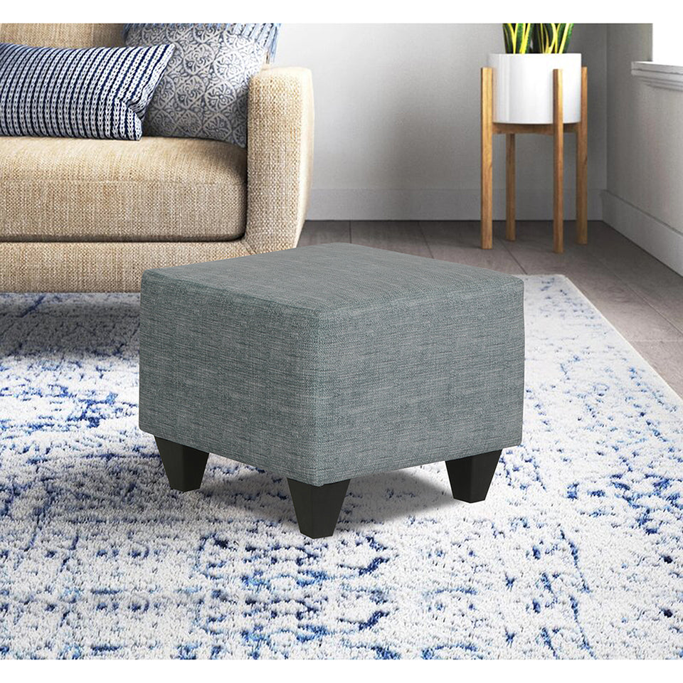Decent 5 Puffy 1 Seater (Grey)