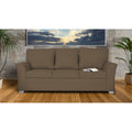 Adorn India Alexia 3 Seater Sofa(Camel)