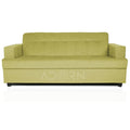 Adorn India Aleena 3 Seater Sofa(Green)