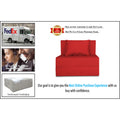 2 Seater Sofa Cum Bed Easy Alyn 3x6 (Red)