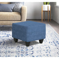 Decent 5 Puffy 1 Seater (Blue)