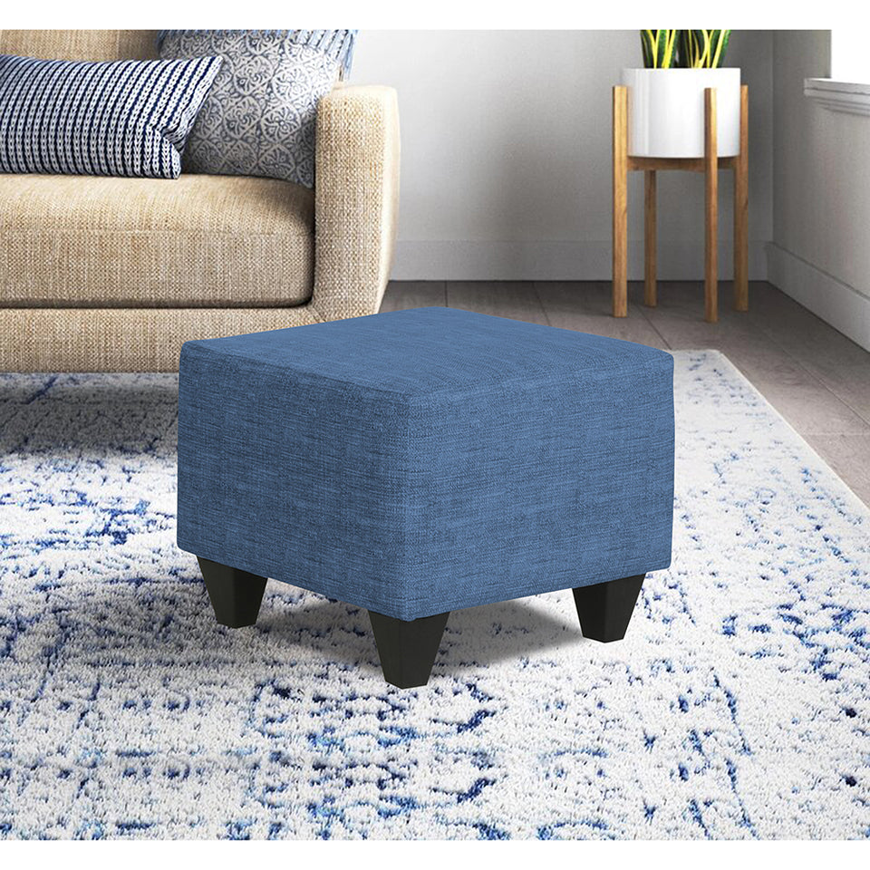 Decent 5 Puffy 1 Seater (Blue)