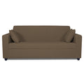 Adorn India Rio Decent 3 Seater Sofa(Brown) (3 Year Warranty)