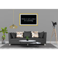 Adorn India Alica 3 Seater Sofa (Dark Grey), Wood, Foam