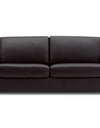 Adorn India Exclusive Flavio Leaterette Three Seater Sofa (Brown)