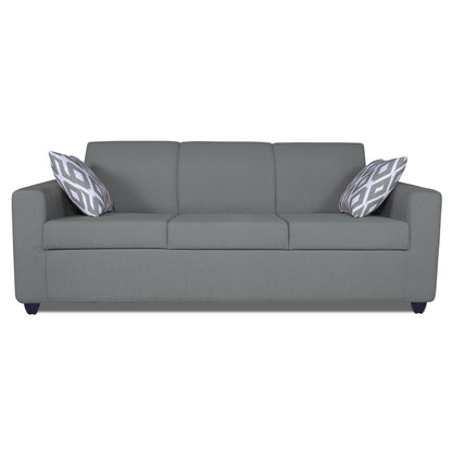 Adorn India Monteno 3 Seater Sofa (Grey)