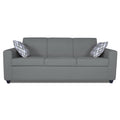 Adorn India Monteno 3 Seater Sofa (Grey) (3 Year Warranty)