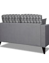 Adorn India Berlin Bricks 2 Seater Sofa (Grey) Martin Plus