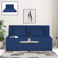 Adorn India Easy Highback Three Seater Sofa Cum Bed Decent 5' x 6' (Blue)