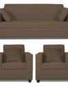 Adorn India Rio Decent 3-1-1 5 Seater Sofa Set (Brown)