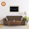 Adorn India Rio Highback 3 Seater Sofa (Brown) (3 Year Warranty)