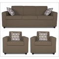 Adorn India Monteno 3-1-1 5 Seater Sal Sofa Set (Brown) (3 Year Warranty)