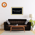 Adorn India Rio Highback Leatherette 3 Seater Sofa (Brown) (3 Year Warranty)