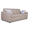 Adorn India Monteno 3 Seater Sofa (Beige) (3 Year Warranty)