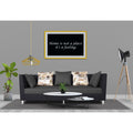 Adorn India Exclusive Two Tone Alica Three Seater Sofa (Dark Grey & Black), Wood, Foam