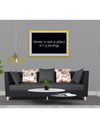 Adorn India Exclusive Two Tone Alica Three Seater Sofa (Dark Grey & Black)