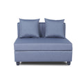 New Straight Line Modular 5 Seater Sofa Set (Dark Grey)