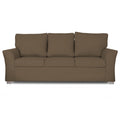 Adorn India Alexia 3 Seater Sofa(Camel)