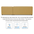 Adorn India Atlas Modular Sofa Set (Beige) (3 Year Warranty)