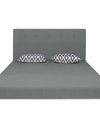 Adorn India Easy Highback Three Seater Sofa Cum Bed Rhombus 6' x 6' (Grey)
