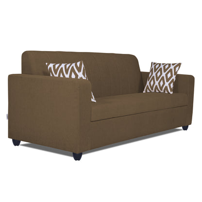 Adorn India Rio Highback 3-1-1 5 Seater Sofa Set (Brown)