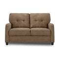 Adorn India Astor Two Seater Sofa (Camel)