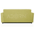 Adorn India Aleena 3 Seater Sofa(Green)