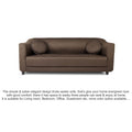 Adorn India Brisco 3 Seater Sofa (Camel)
