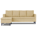 Adorn India Jonas Decent L Shape 5 Seater Sofa Set LHS (Beige) (3 Year Warranty)