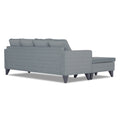 Adorn India Jonas Decent L Shape 5 Seater Sofa Set LHS (Grey) (3 Year Warranty)