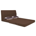 3 Seater Sofa Cum Bed Easy Highback Wave 6x6 (Brown)