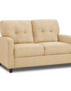 Adorn India Astor Two Seater Sofa (Beige)