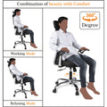 Adorn India Marvel Adjustable High Back Breathable Mesh, Rubberwood Office Executive Ergonomic Chair (Black)