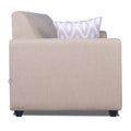 Monteno 3-1-1 5 Seater Sofa Set (Beige)