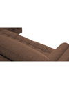 Adorn India Alexander L Shape Sofa (Right Side Handle)(Camel)