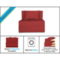 2 Seater Sofa Cum Bed Easy Alyn 3x6 (Maroon)