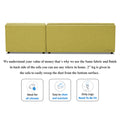 Adorn India Atlas Modular Sofa Set (Green) (3 Year Warranty)