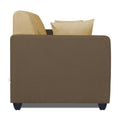 Rio Decent Wooden 3-1-1 5 Seater Sofa Set (Brown & Beige)