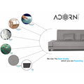 3 Seater Sofa Cum Bed Blake (Light Grey)