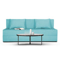 3 Seater Sofa Cum Bed Easy Alyn 6x6 (Aqua Blue)