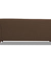 Adorn India Leaf 6 Seater Corner Sofa Left Hand Side (Brown)