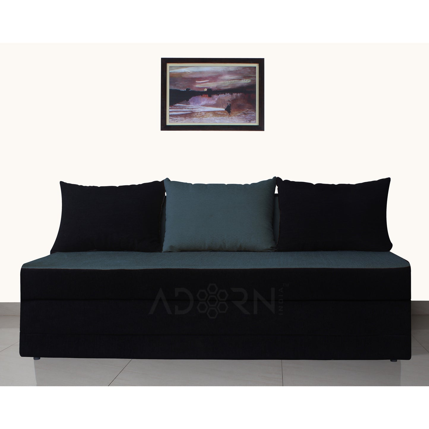 Adorn India New Easy cumbed(Dark Grey & Black)