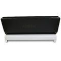 Alexa 3 Seater Sofa cumbed (Black & White)